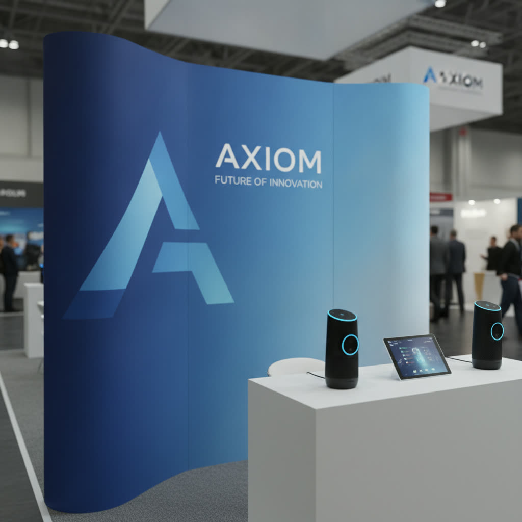 Exhibition & Display concept mockup 2