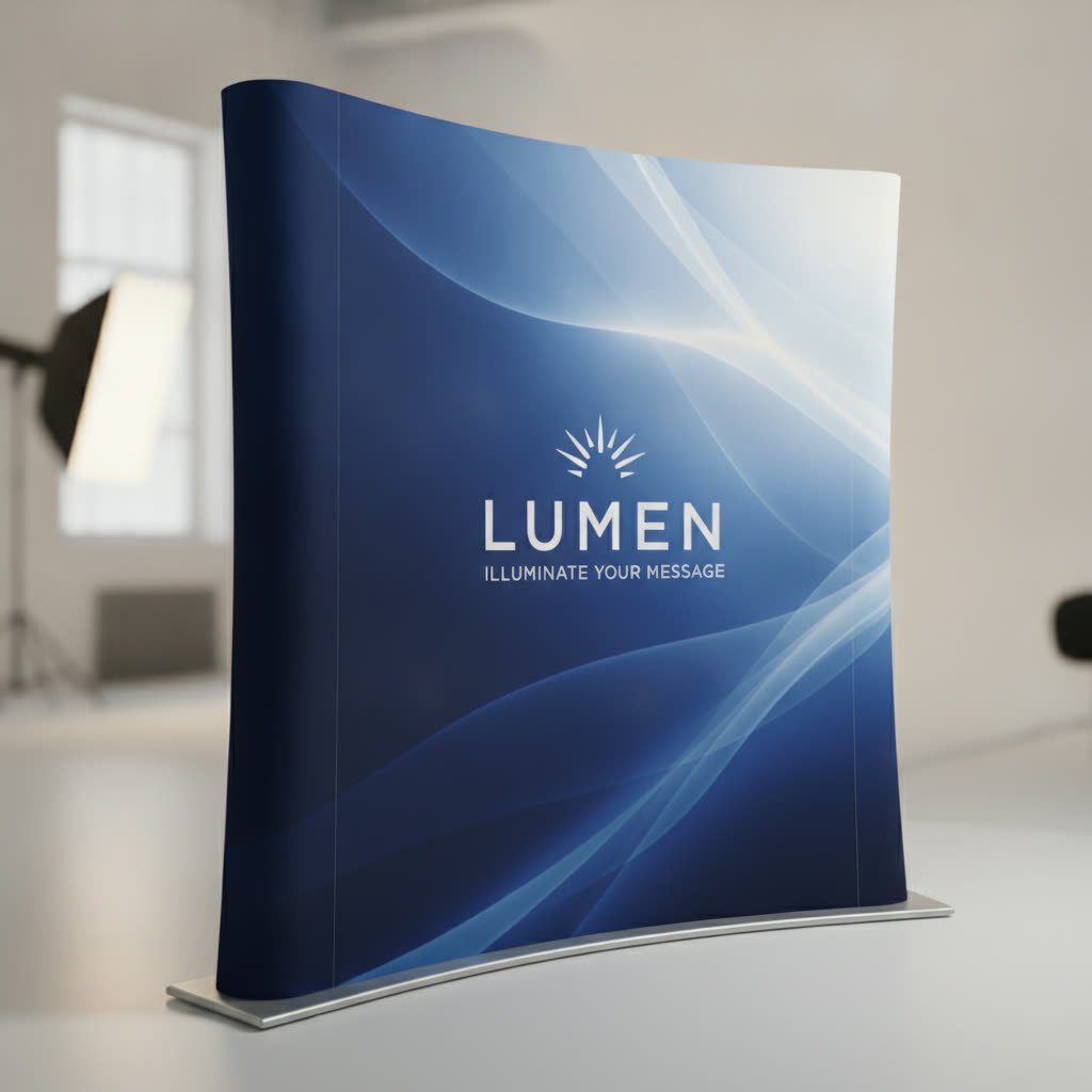 Exhibition & Display concept mockup 4