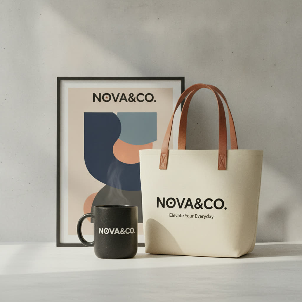 Marketing Campaign Design concept mockup 4