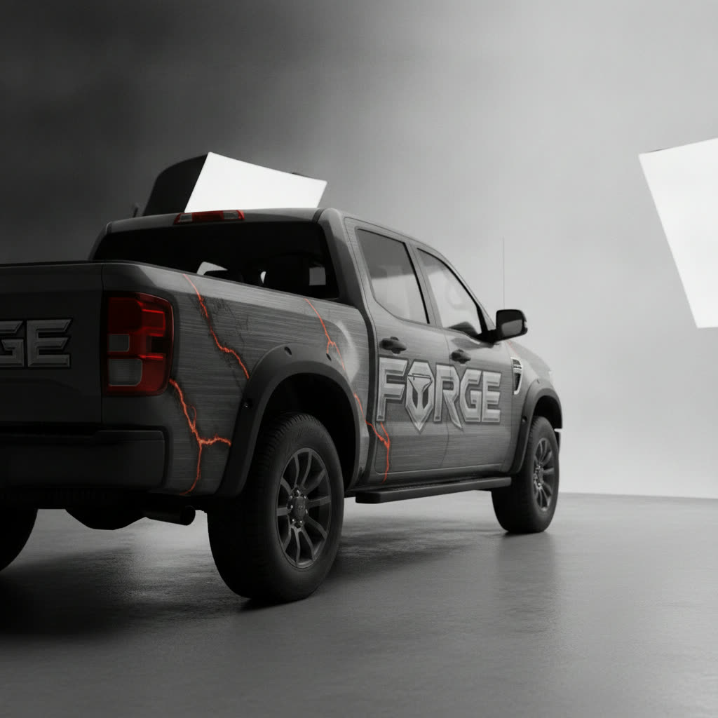 Vehicle Graphics concept mockup 4
