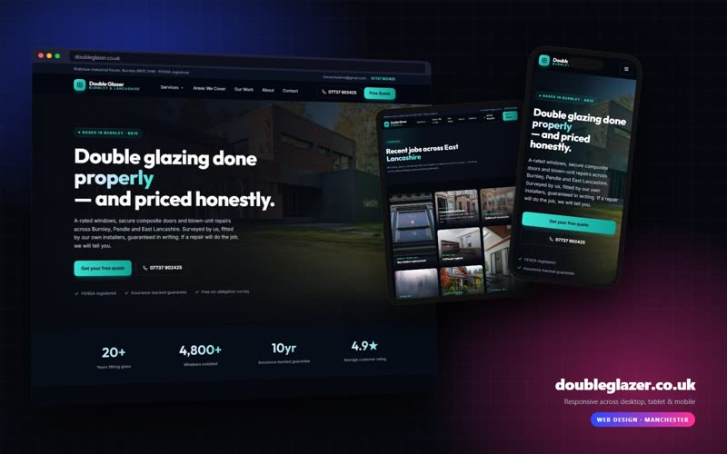 Double Glazer website