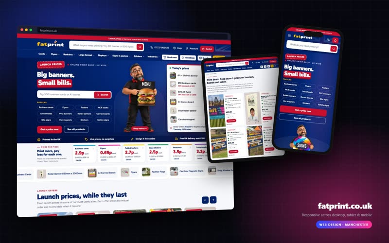 FatPrint website